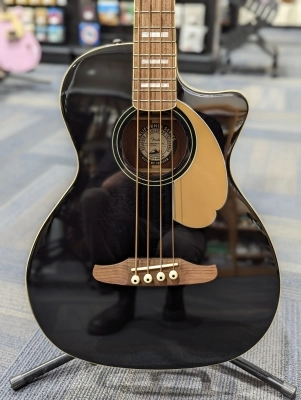 FENDER KINGMAN ACOUSTIC BASS C/E BLACK 2